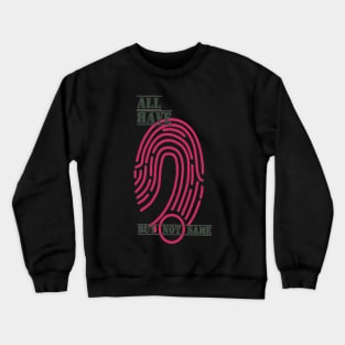 Magic fingerprint Crewneck Sweatshirt